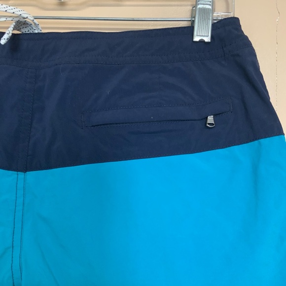 J.Crew 6.5" Tab Swim Short in Blue Colorblock - Picture 6 of 7